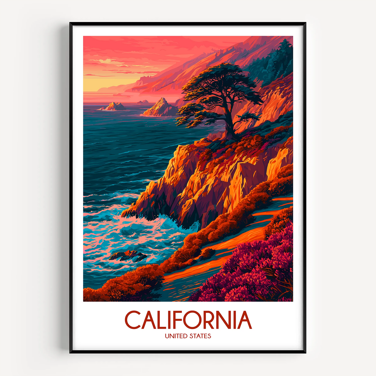 California Gallery Quality Print