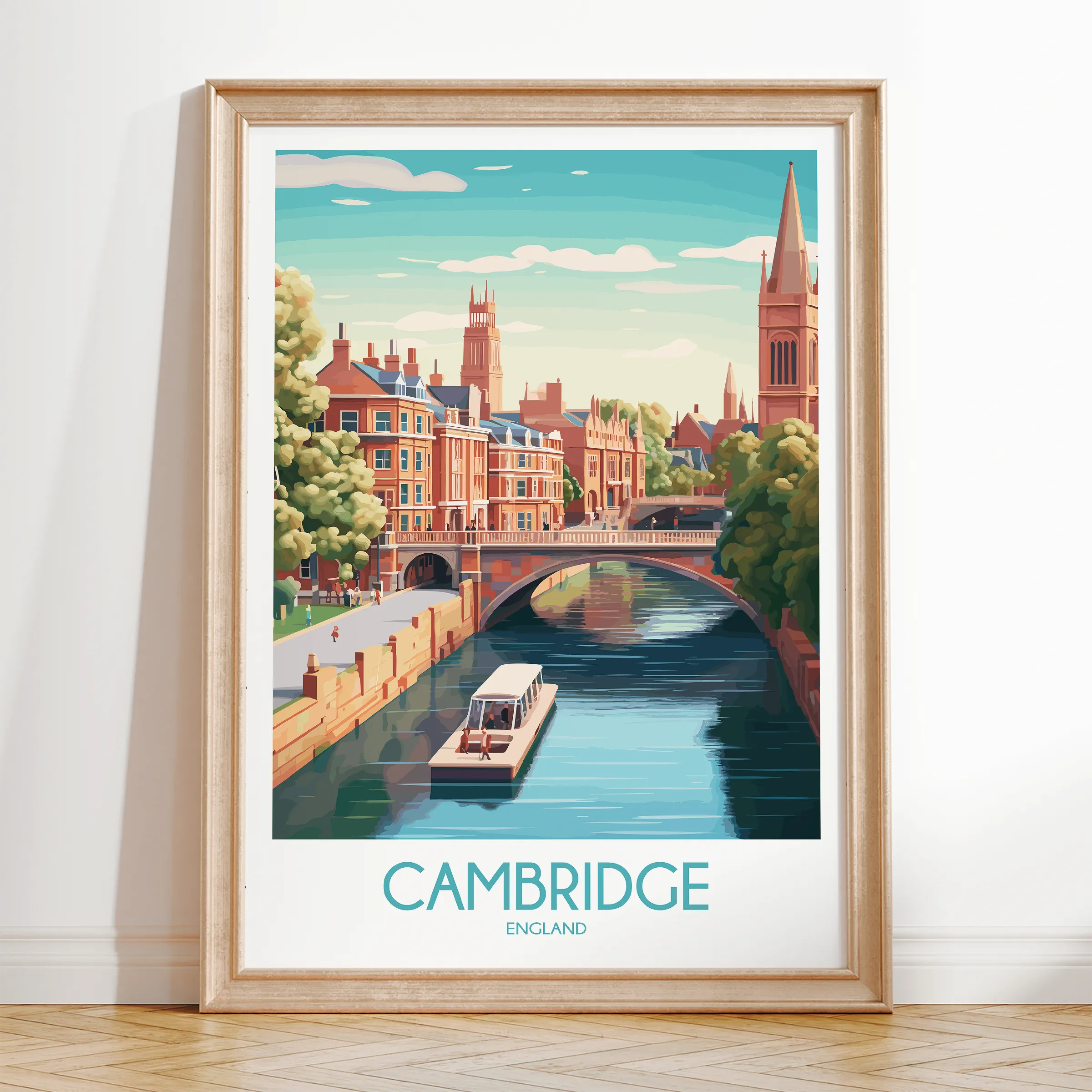 Cambridge Minimalist Wall Art