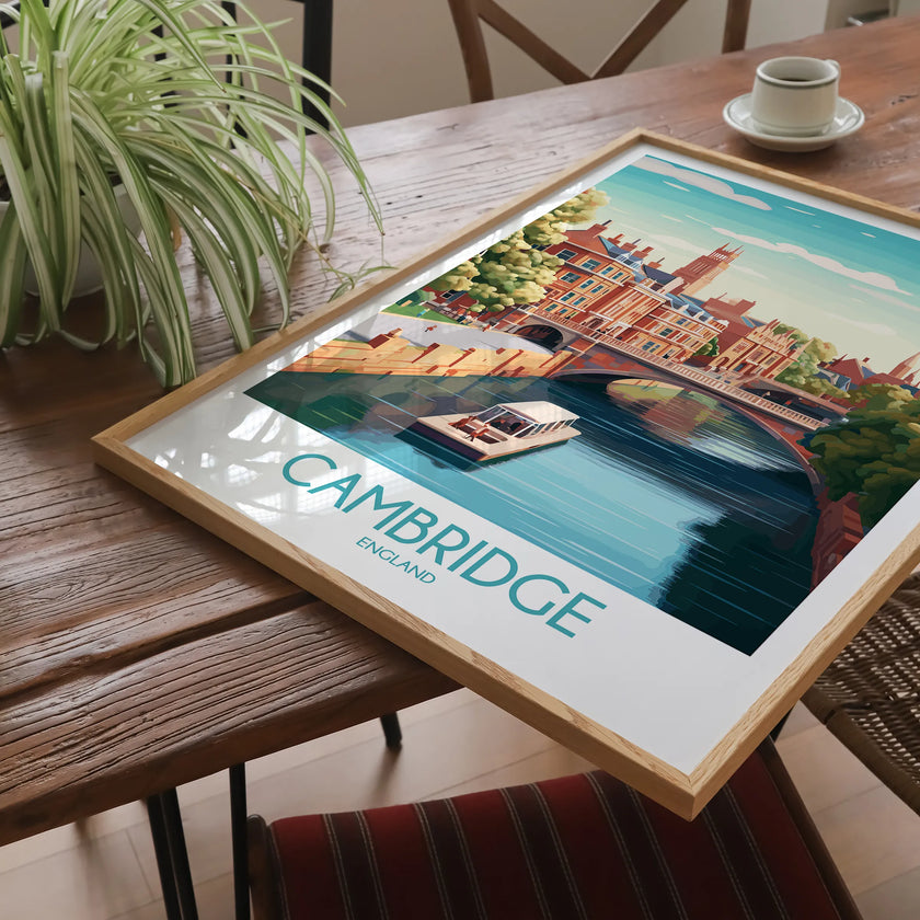 Cambridge Souvenir Poster Print