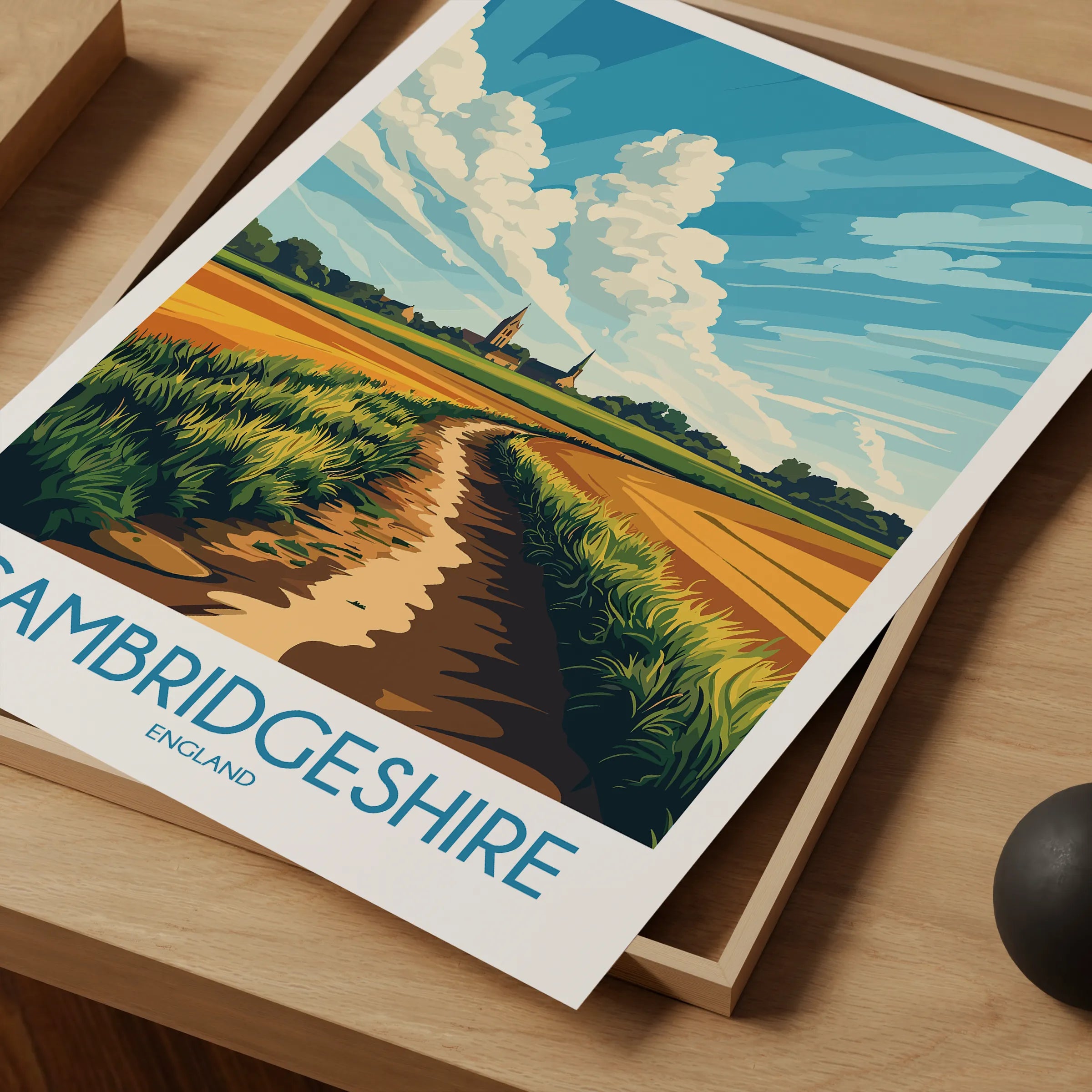 Cambridgeshire Gallery Quality Print