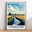 Cambridgeshire Gallery Quality Print