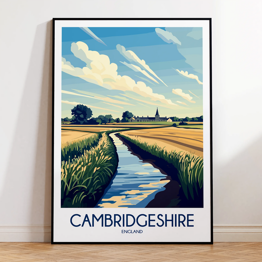 Cambridgeshire Gallery Quality Print