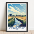Cambridgeshire Scenic Landscape Art