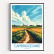 Cambridgeshire Scenic Landscape Art