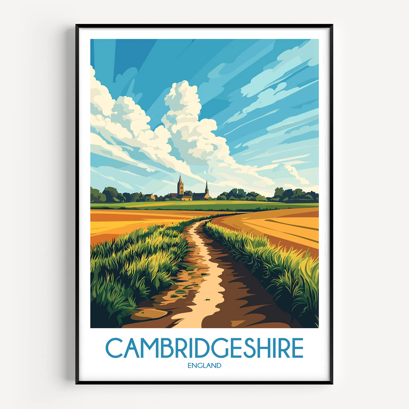 Cambridgeshire Scenic Landscape Art
