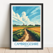 Cambridgeshire Travel Memory Gift