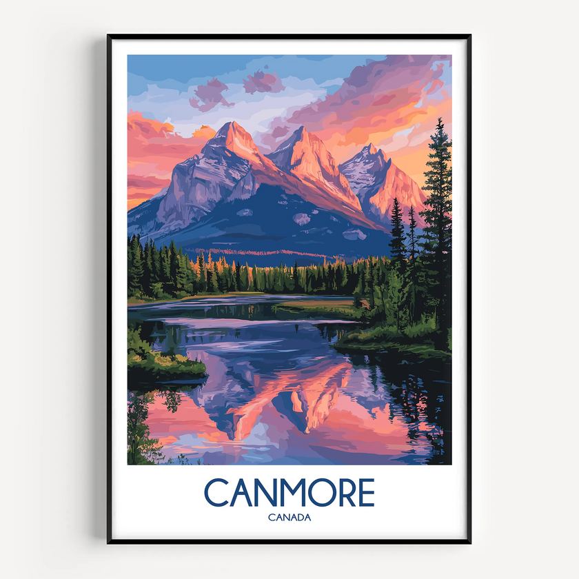 Canmore Minimalist Wall Art