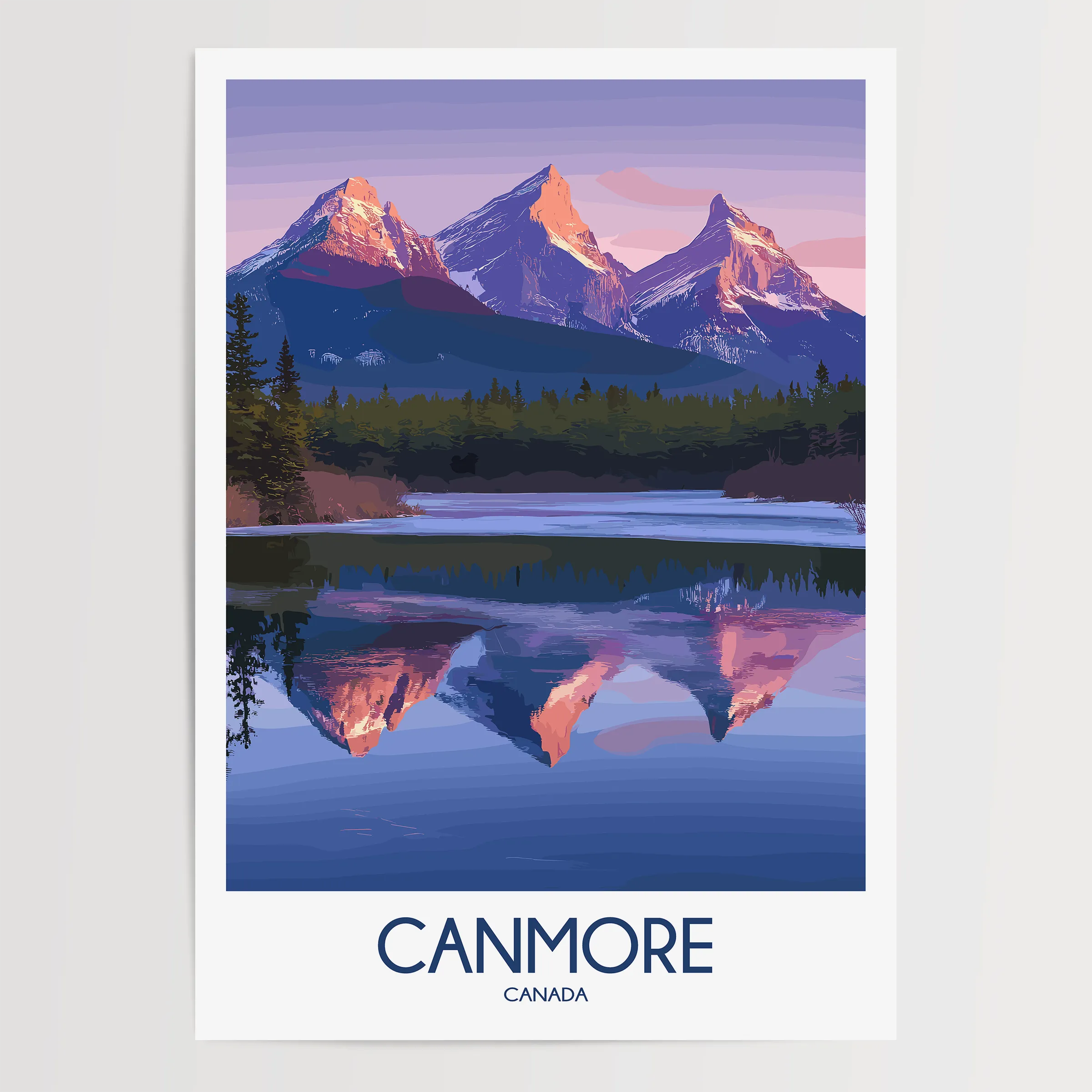 Canmore Scenic Landscape Art