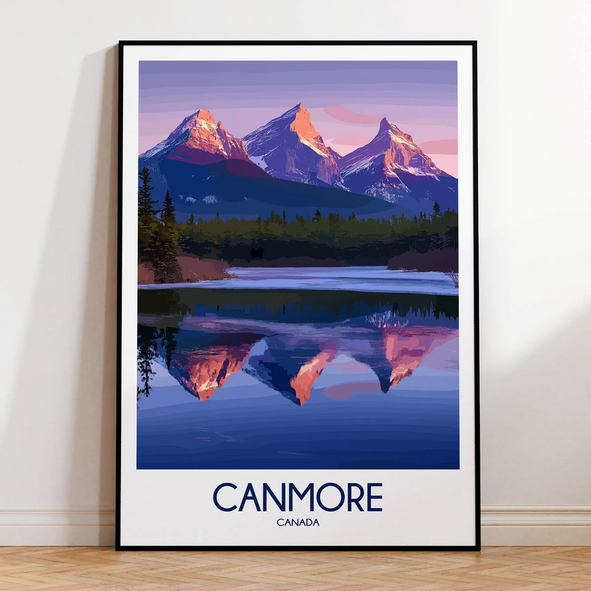 Canmore Souvenir Poster Print