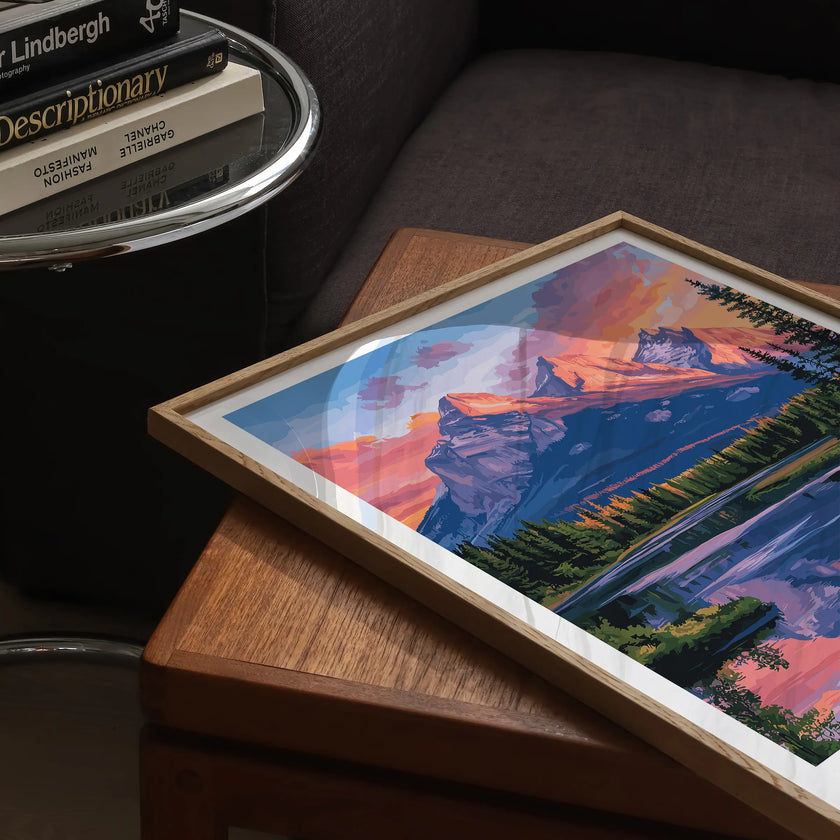 Canmore Vintage Style Print
