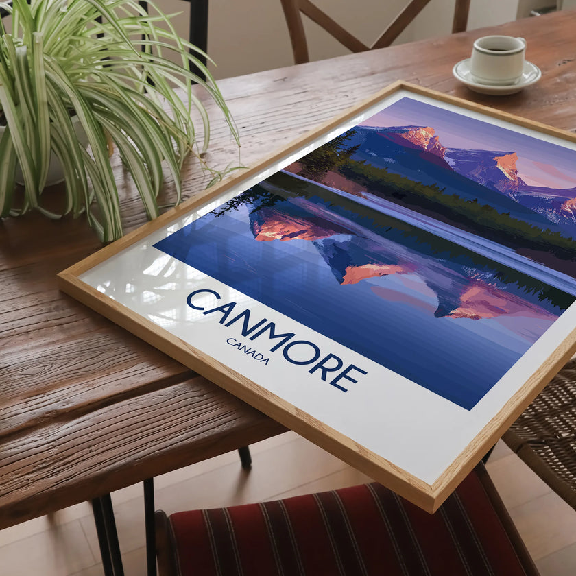 Canmore Vintage Style Print