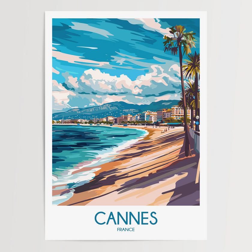 Cannes Scenic Landscape Art