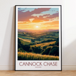 Cannock Chase Destination Art Gift