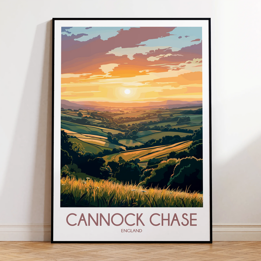 Cannock Chase Destination Art Gift