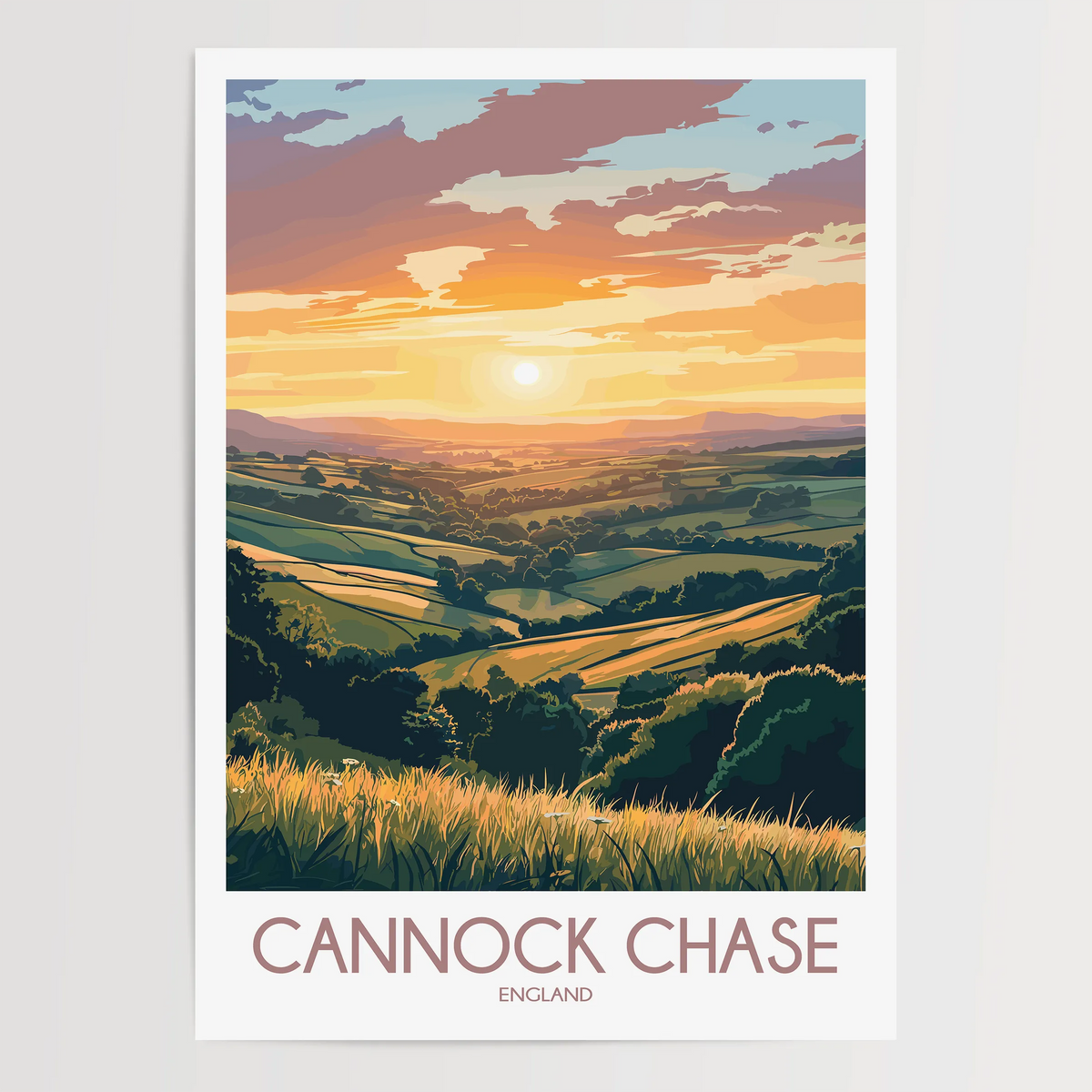 Cannock Chase Gallery Quality Print