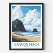Cannon Beach Destination Art Gift