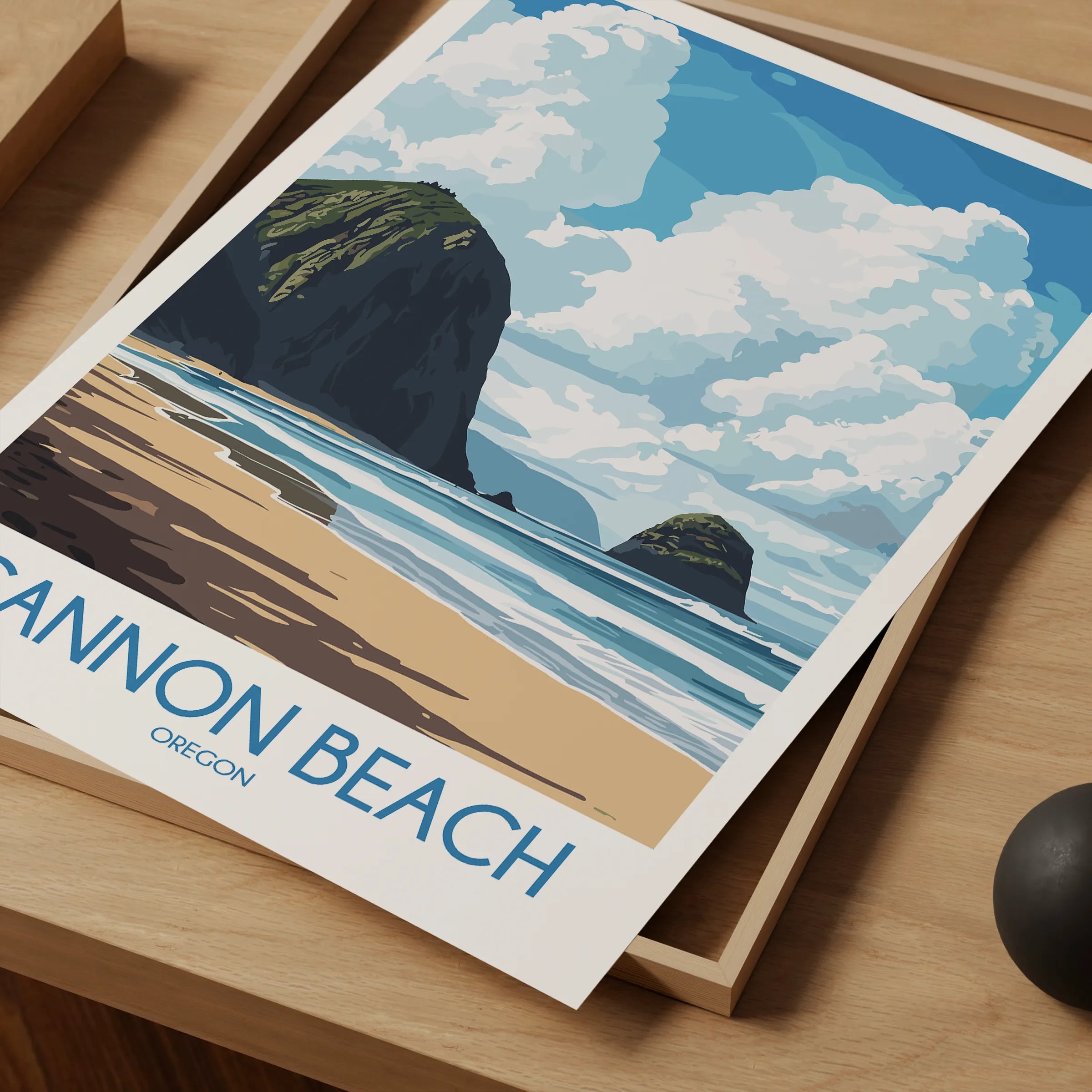 Cannon Beach Home Office Decor