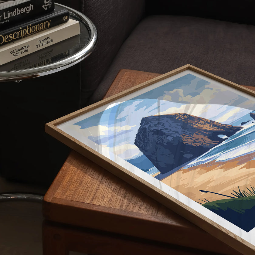 Cannon Beach Scenic Landscape Art