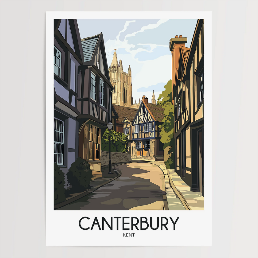 Canterbury Destination Art Gift