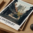 Canterbury Modern Travel Poster