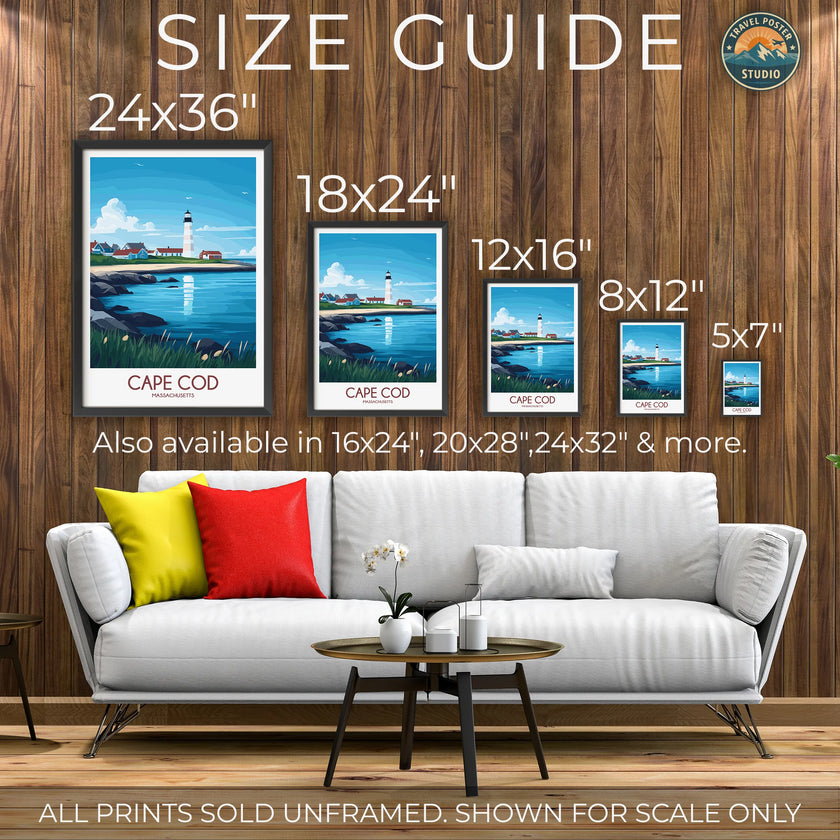 Cape Cod Destination Art Gift
