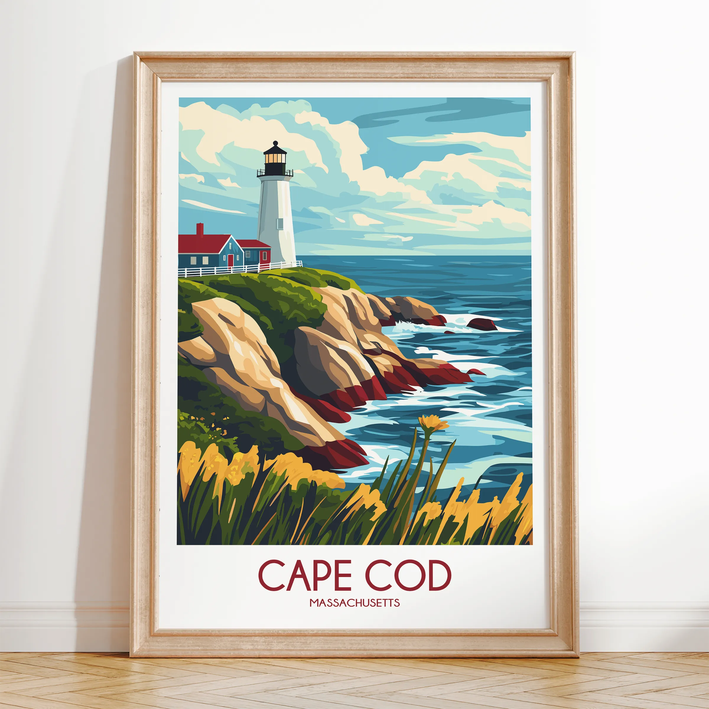 Cape Cod Home Office Decor