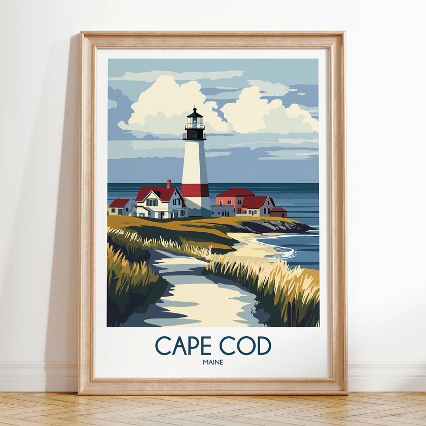 Cape Cod Home Office Decor