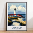Cape Cod Minimalist Wall Art
