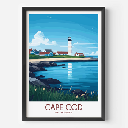 Cape Cod Scenic Landscape Art