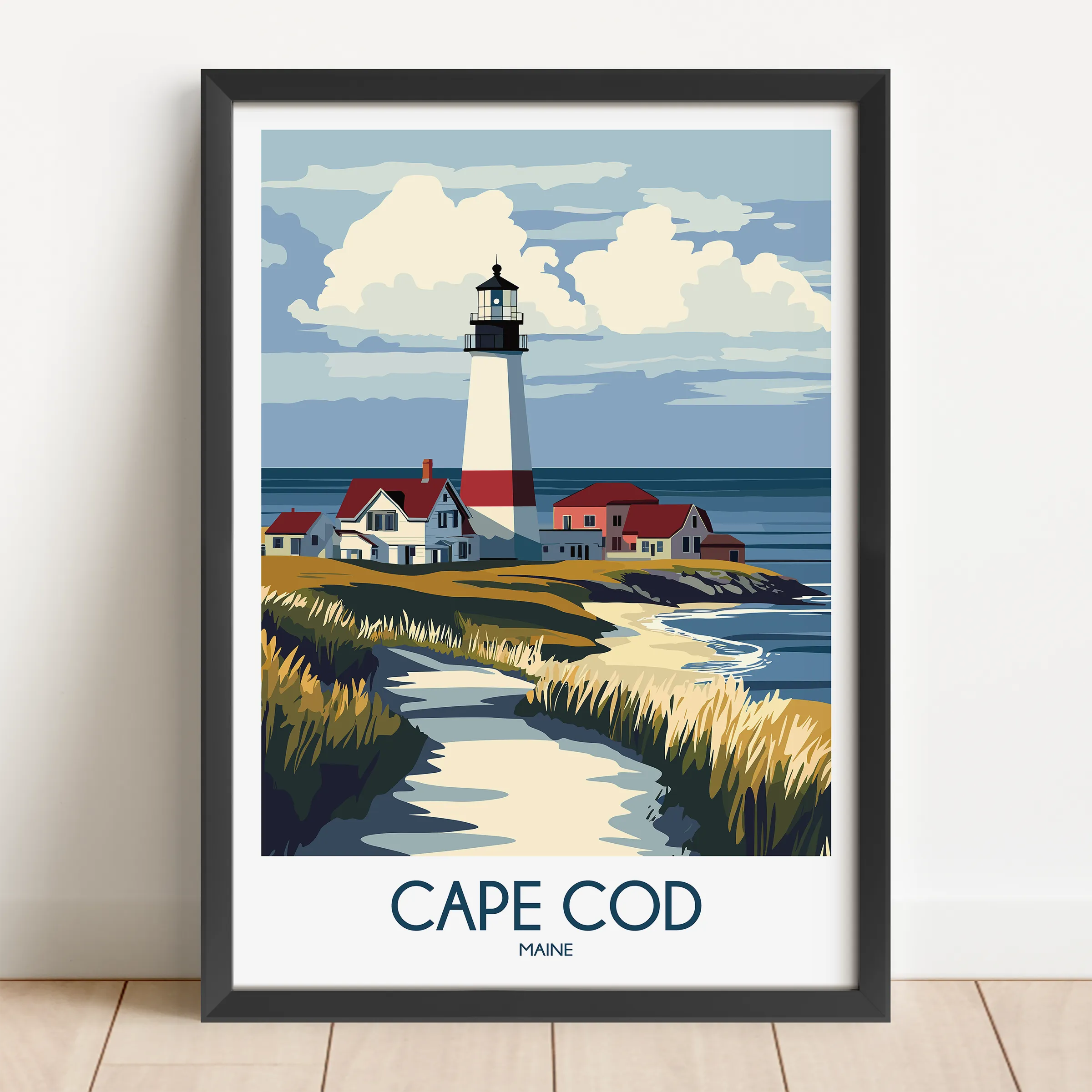 Cape Cod Souvenir Poster Print
