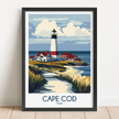 Cape Cod Souvenir Poster Print