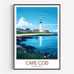 Cape Cod Souvenir Poster Print