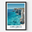 Cape Greco Scenic Landscape Art
