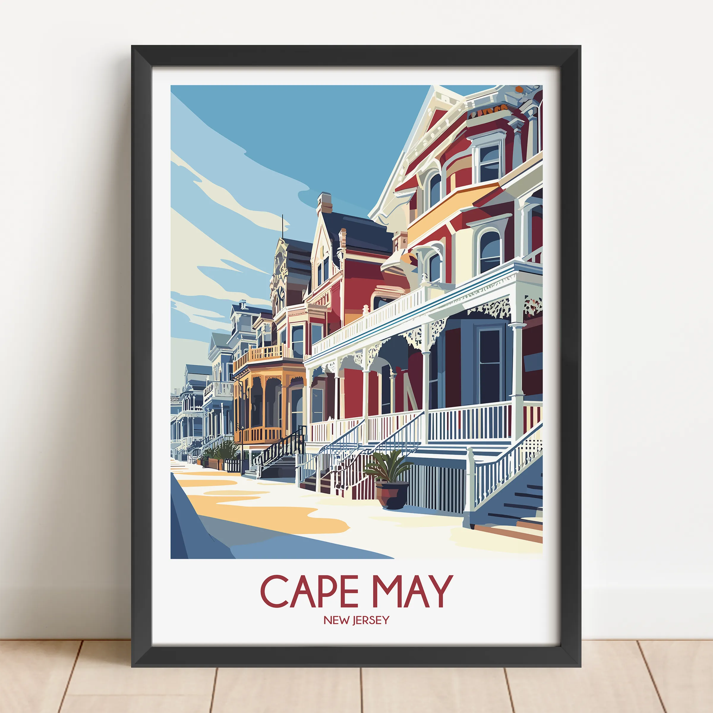 Cape May Destination Art Gift