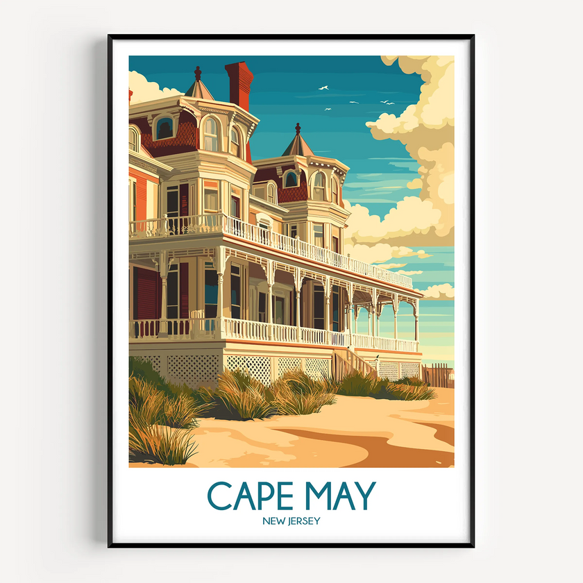 Cape May Destination Art Gift