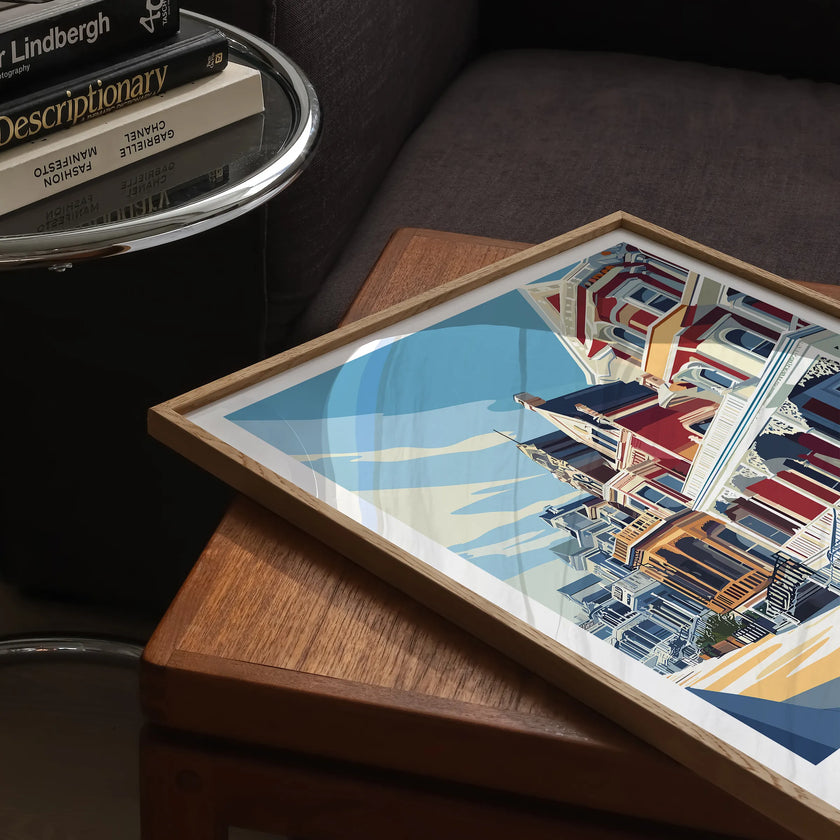 Cape May Modern Travel Poster