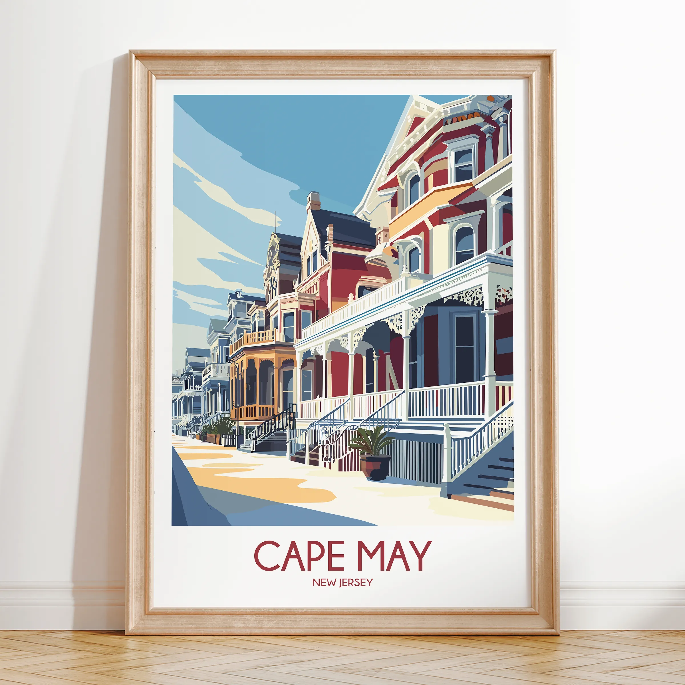 Cape May Scenic Landscape Art