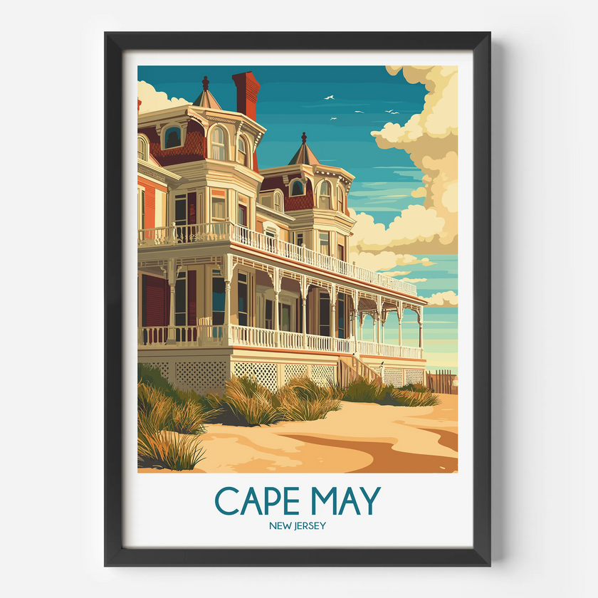 Cape May Travel Memory Gift