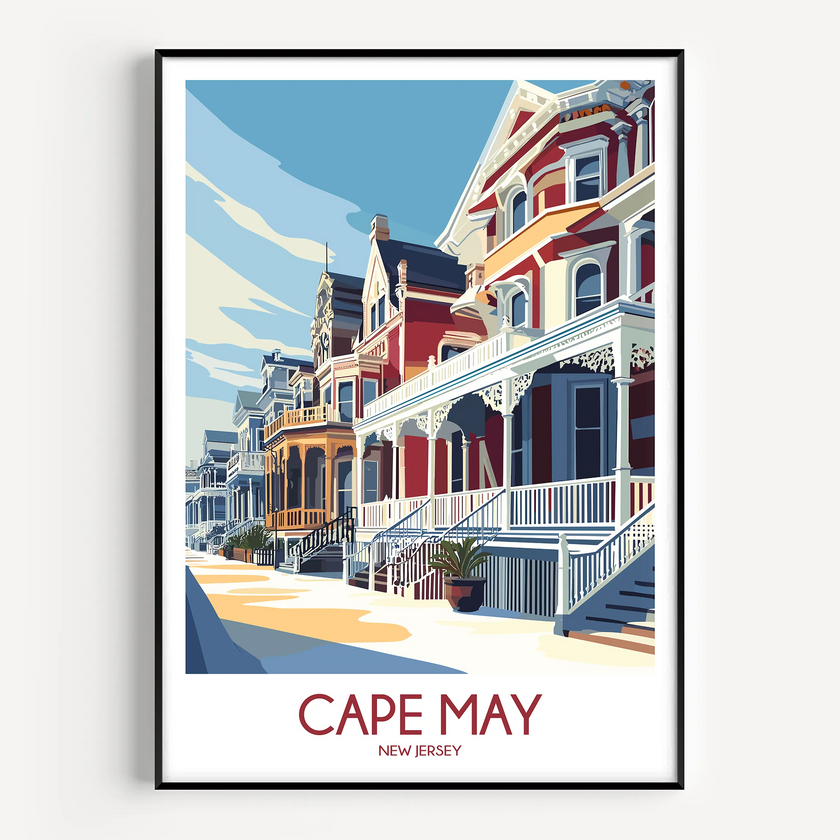 Cape May Travel Memory Gift