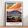 Cape Town Destination Art Gift