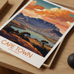 Cape Town Modern Travel Poster