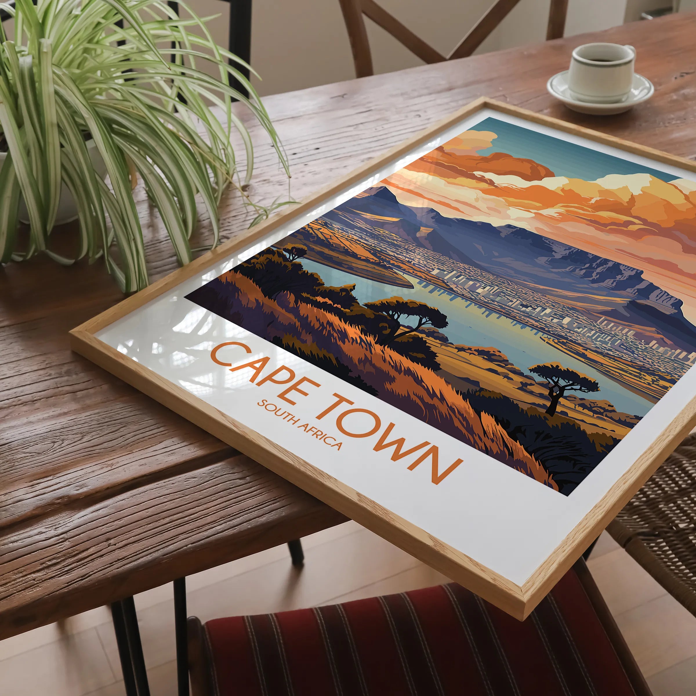 Cape Town Scenic Landscape Art