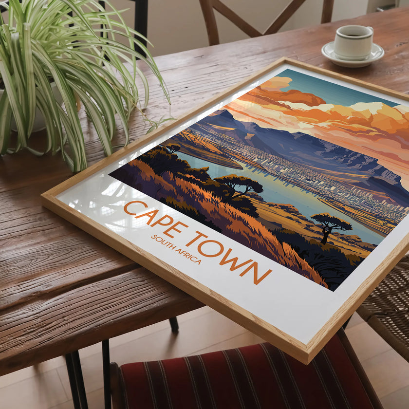 Cape Town Scenic Landscape Art