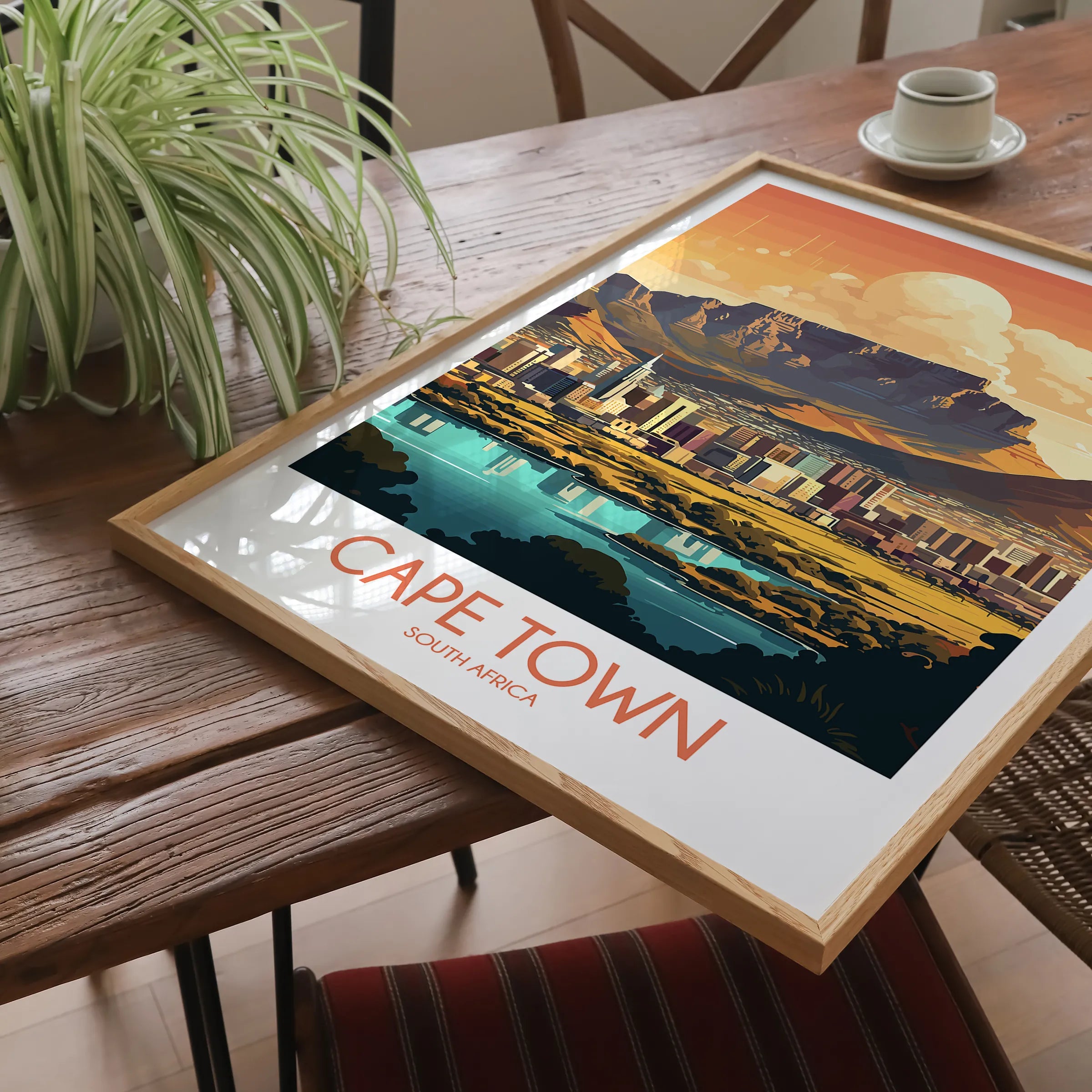 Cape Town Scenic Landscape Art