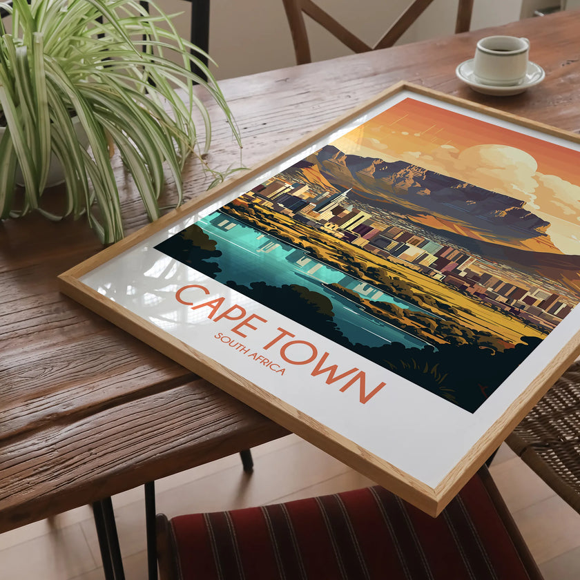 Cape Town Scenic Landscape Art
