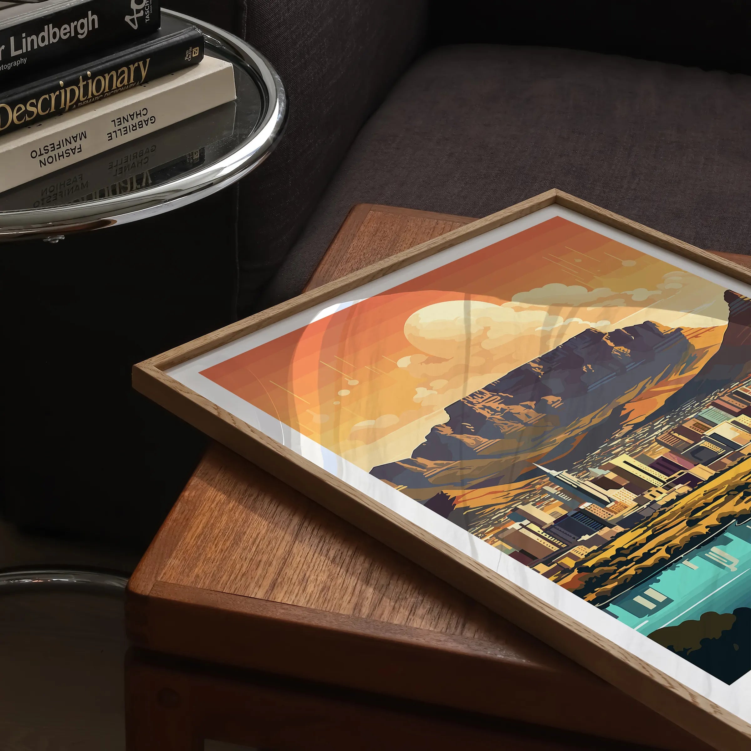 Cape Town Vintage Style Print