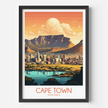 Cape Town Vintage Style Print