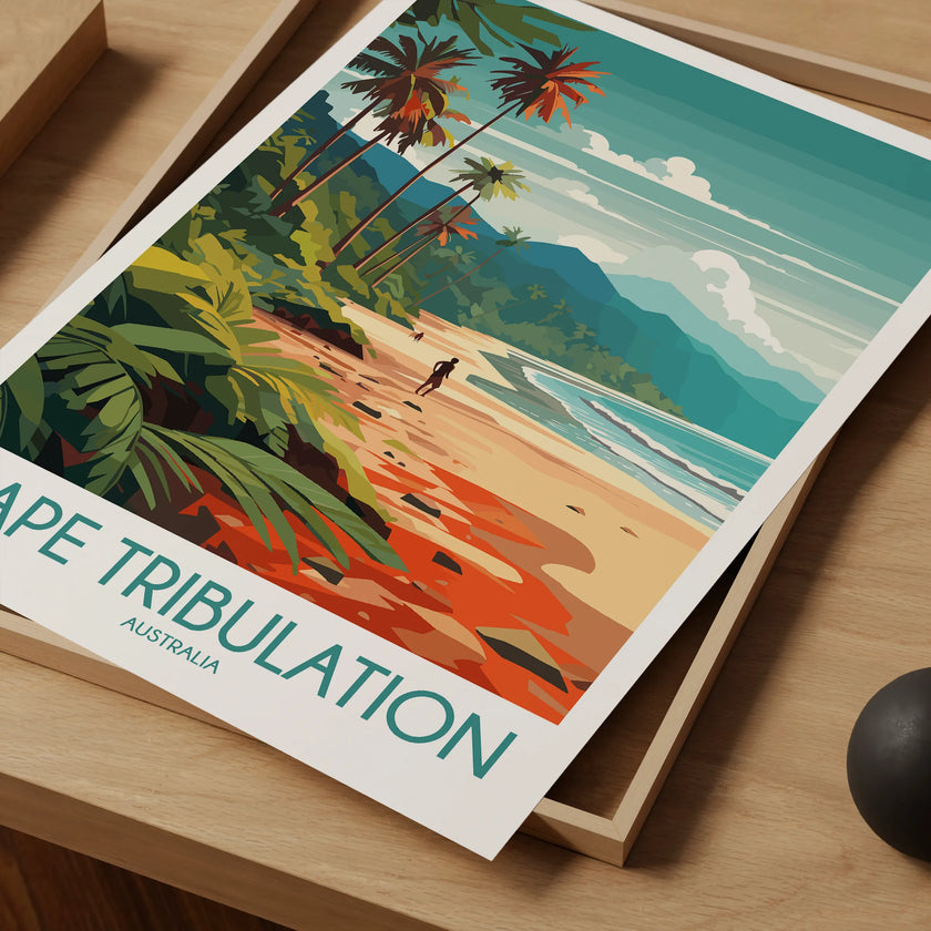 Cape Tribulation Minimalist Wall Art