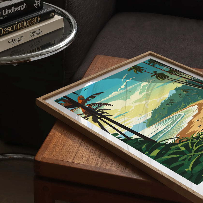 Cape Tribulation Modern Travel Poster