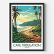 Cape Tribulation Modern Travel Poster